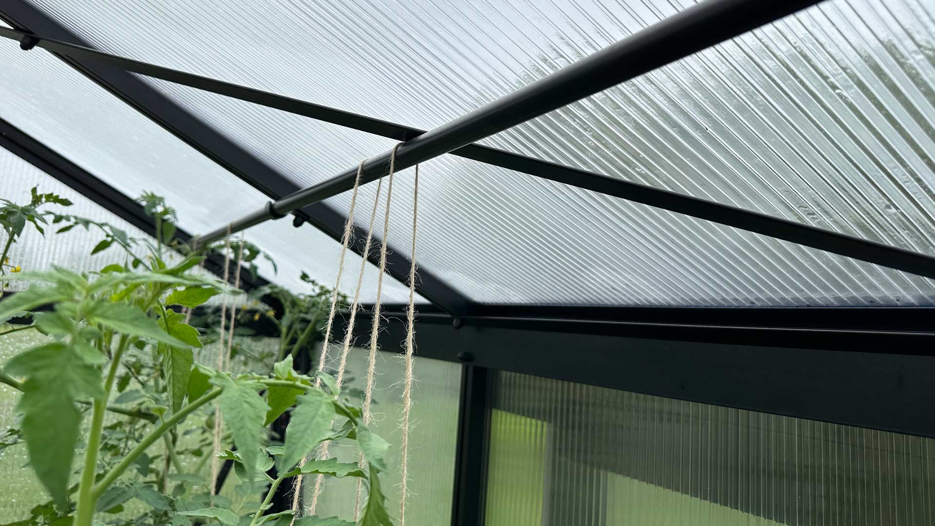 Aliuminiai vamzdeliai šiltnamio augalams tvirtinti Gardenis