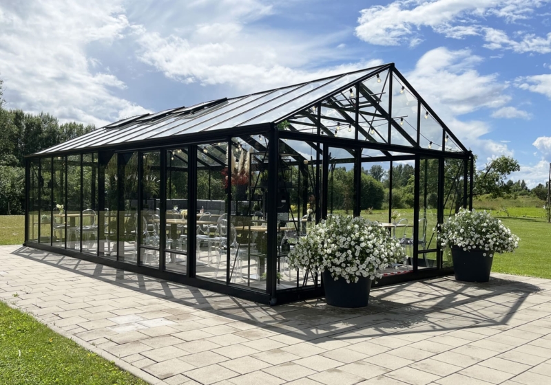 MAGNA šiltnamis oranžerija kavinė | Gardenis MAGNA šiltnamis oranžerija kavinė | Gardenis
