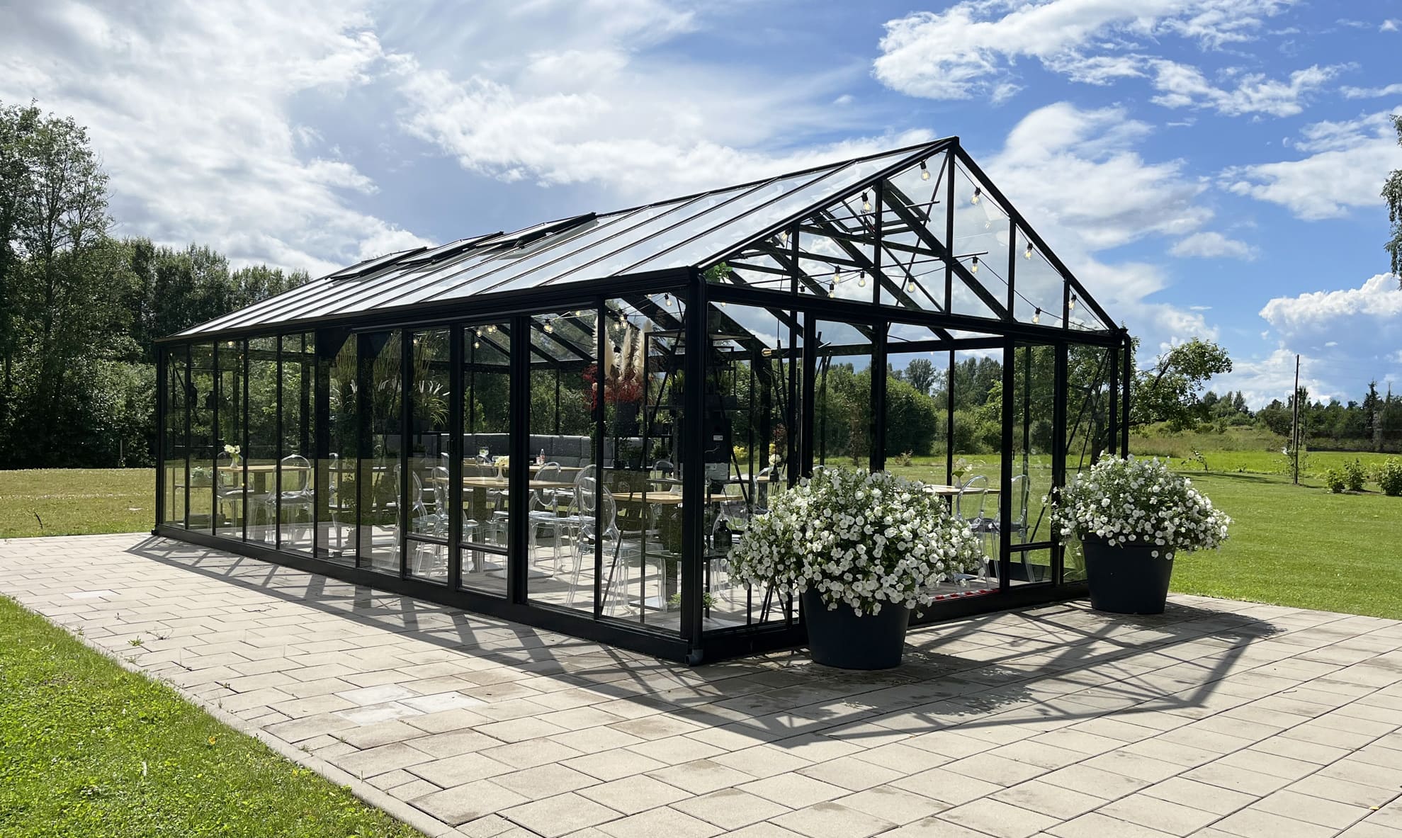 MAGNA šiltnamis oranžerija kavinė | Gardenis