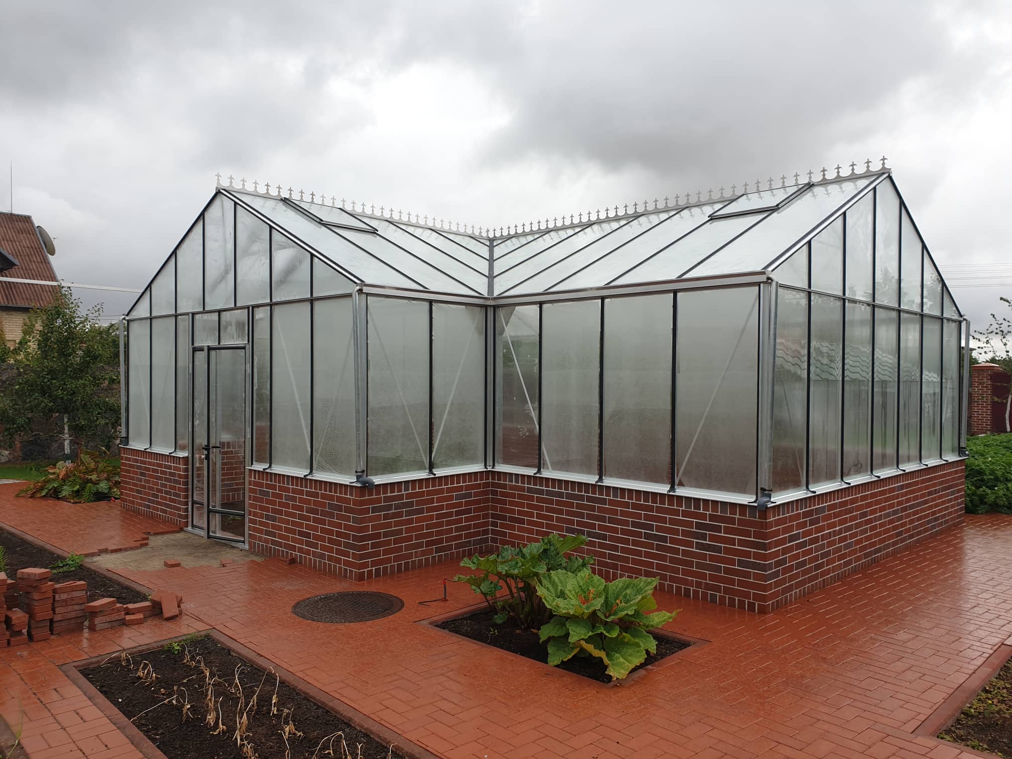 Stiklinis šiltnamis oranžerija T-ROOM | Gardenis