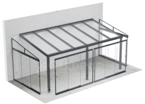 ALU-GLASS slankiojama stiklinimo sistema