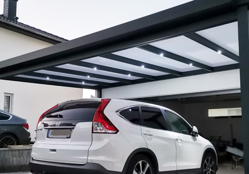 Aliuminio stoginė automobiliams | Gardenis