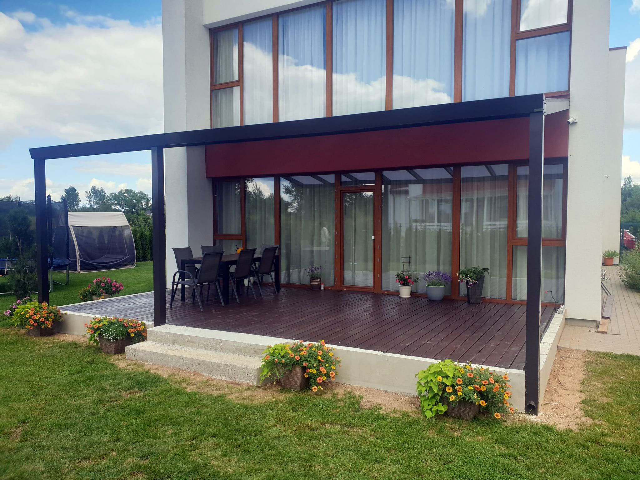 Stoginės terasai SOLAR ROOF XS Gardenis