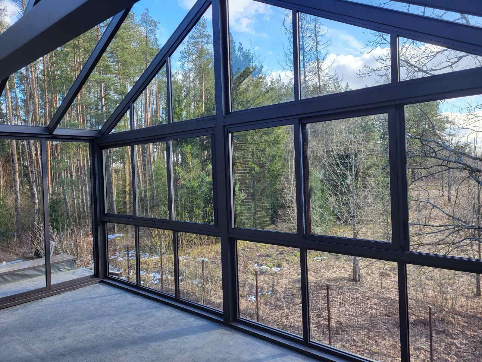 Gardenis terasu stiklinimas alu frame ir alu fix sistemos2