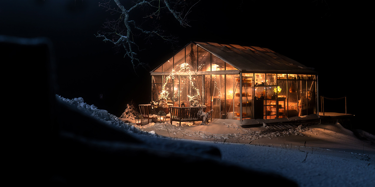 MAGNA šiltnamis oranžerija ziema siltumnica ziemas svetki | Gardenis