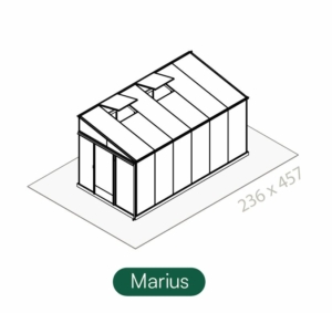 Marius šiltnamis Gardenis