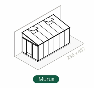 Murus šiltnamis Gardenis