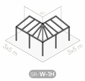 SR-W-1H patio cover Gardenis