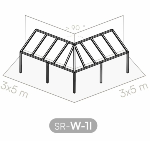 SR-W-1I patio cover Gardenis