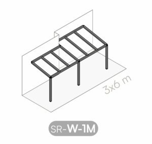 SR-W-1M patio cover Gardenis