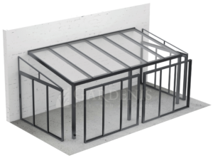 ALU-FRAME slankiojama rėminė stiklinimo sistema