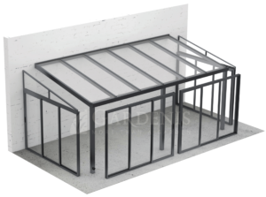 ALU-FRAME framed patio glazing system