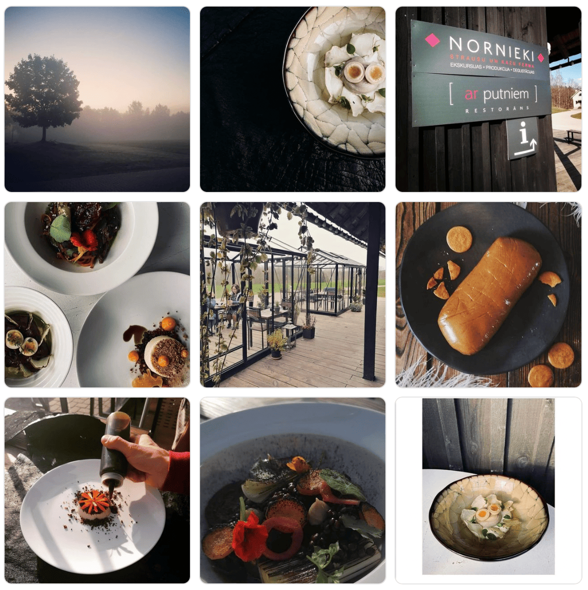 Nornieki restaurant Straus un Kaza ferma Latvia Gardenis greenhouse VENTUS
